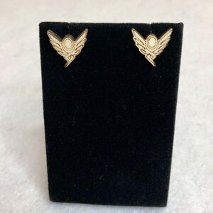 Overwatch Mercy Wood Stud Earrings